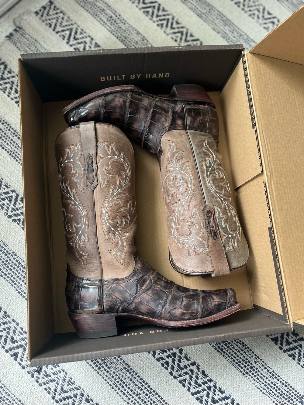 Lucchese alligator Burke boots 8.5D - Picture 10 of 10